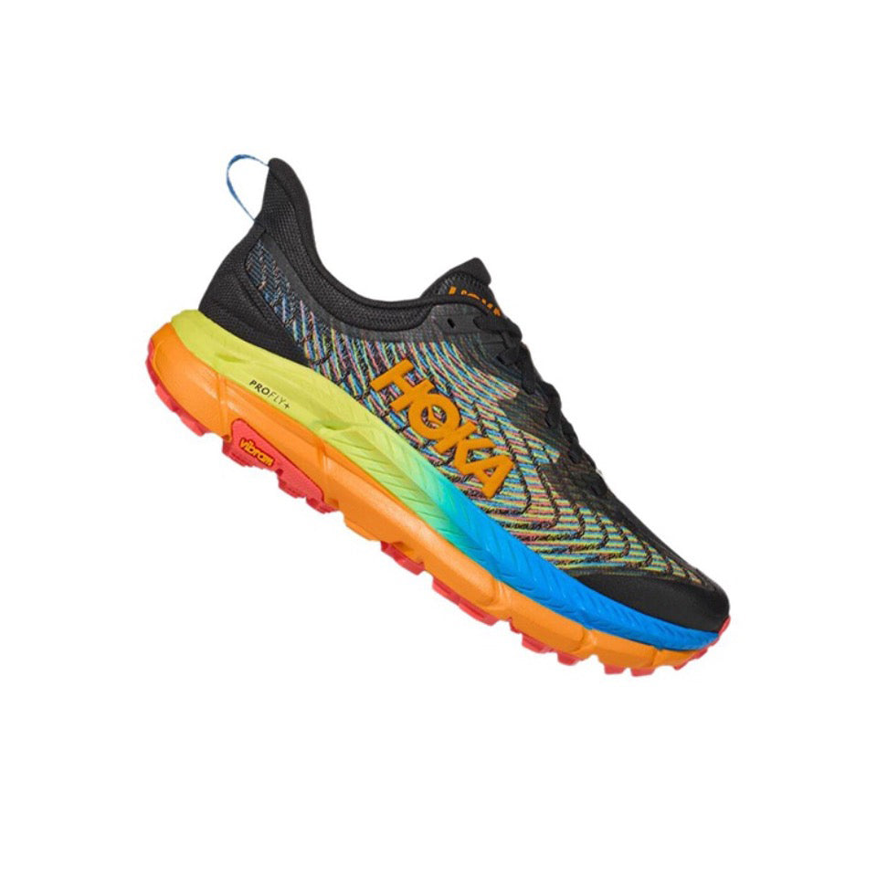 HOKA Mafate 4 Black Rainbow