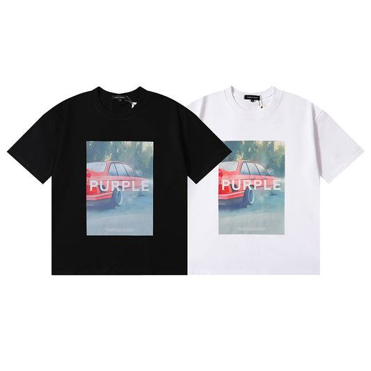 New Purple Short-Sleeve T-Shirt