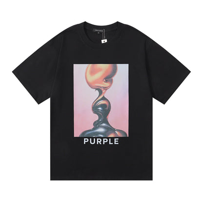 New Purple Short-Sleeve T-Shirt