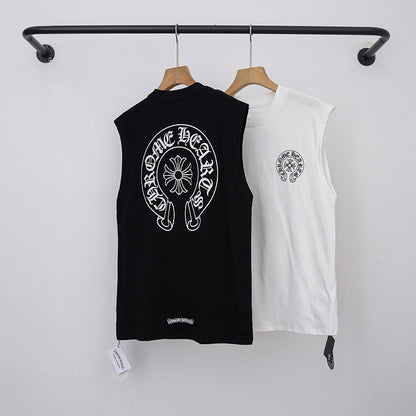 Chrome Hearts Black and White Vest 8301
