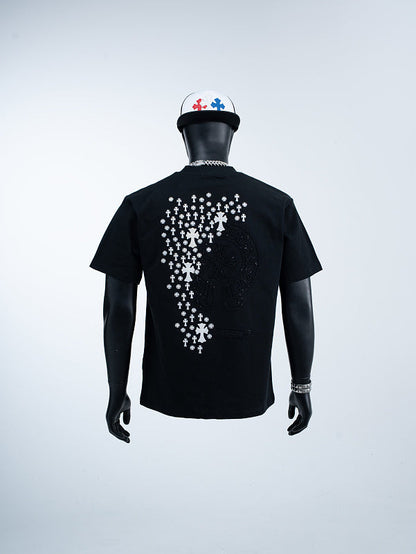 Chrome Hearts Color Changing Thread with Starry Sky Cross 2656