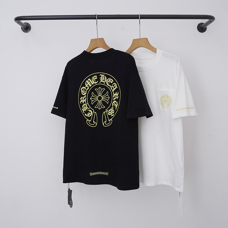 Chrome Hearts T-shirt, black and white, 9211