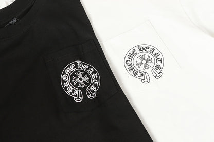Chrome Hearts Long Sleeve Black and White 9020