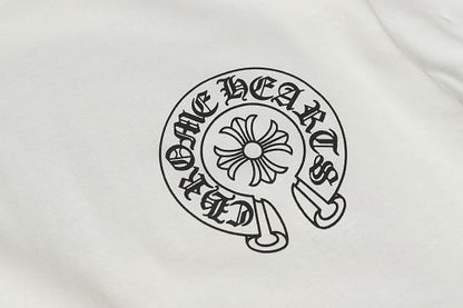 Chrome Hearts long-sleeved black and white 9021
