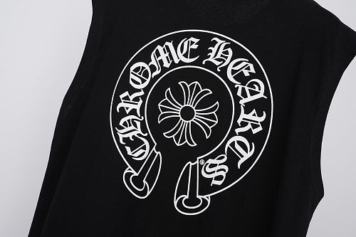 Chrome Hearts Black and White Vest 8301