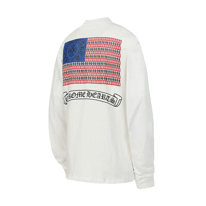 Chrome Hearts long-sleeved black and white 9021