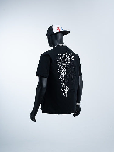 Chrome Hearts Color Changing Thread with Starry Sky Cross 2656