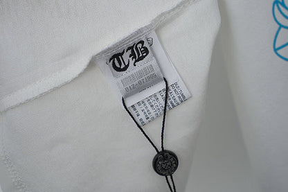 Chrome Hearts long-sleeved black and white 9022
