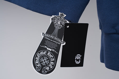 Chrome Hearts Hoodie in Black, White and Blue 3195