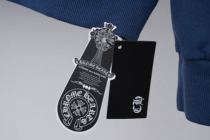 Chrome Hearts Hoodie in Black, White and Blue 3195