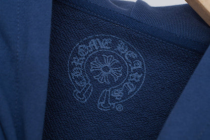 Chrome Hearts Hoodie in Black, White and Blue 3195