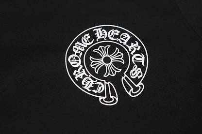 Chrome Hearts long-sleeved black and white 9021