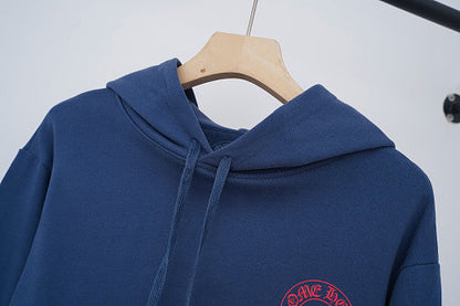 Chrome Hearts Hoodie in Black, White and Blue 3195