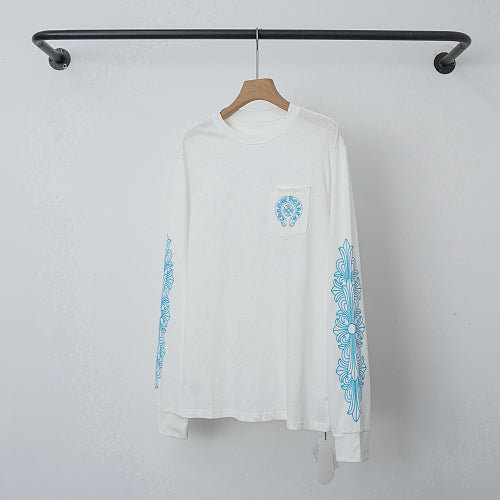 Chrome Hearts long-sleeved black and white 9022