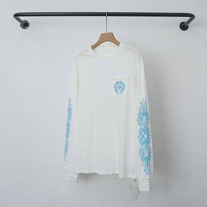 Chrome Hearts long-sleeved black and white 9022