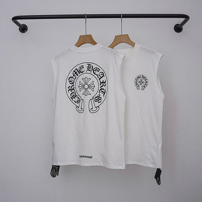 Chrome Hearts Black and White Vest 8301
