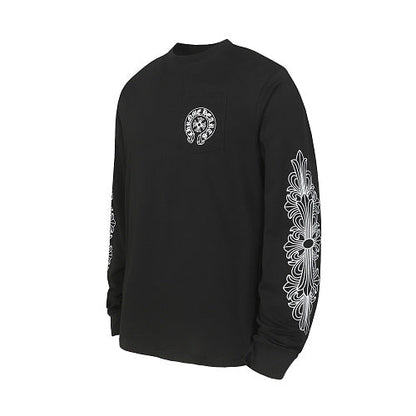 Chrome Hearts Long Sleeve Black and White 9020