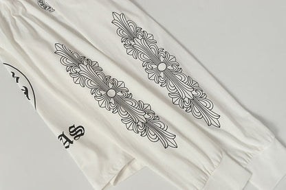Chrome Hearts Long Sleeve Black and White 9020
