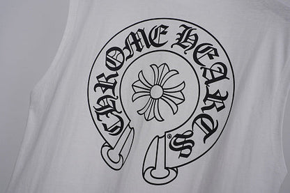 Chrome Hearts Black and White Vest 8301