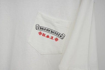 Chrome Hearts Short-Sleeve Black and White 9204