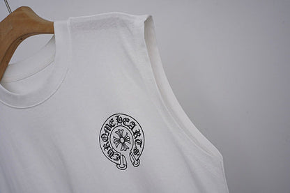 Chrome Hearts Black and White Vest 8301