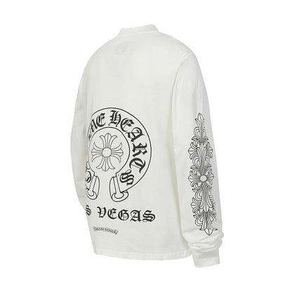 Chrome Hearts Long Sleeve Black and White 9020