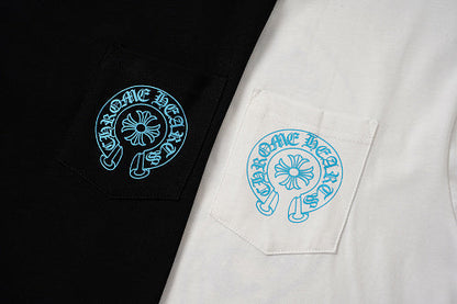 Chrome Hearts long-sleeved black and white 9022