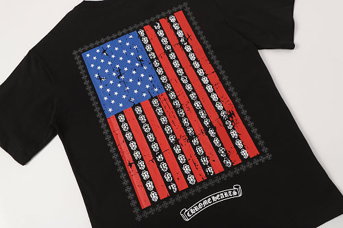 Chrome Hearts Short-Sleeve Black and White 9204