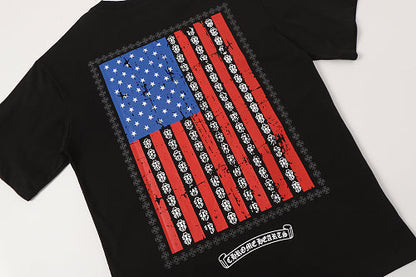 Chrome Hearts Short-Sleeve Black and White 9204