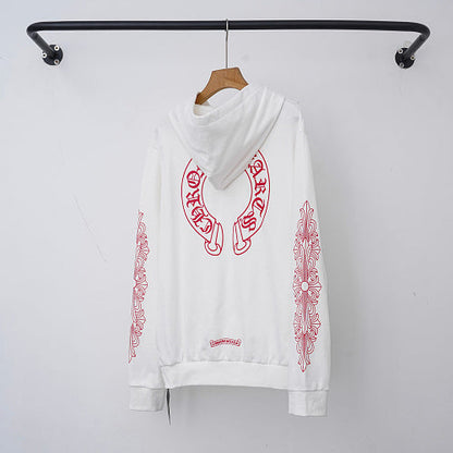 Chrome Hearts Hoodie in Black, White and Blue 3195