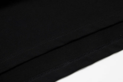 Chrome Hearts Seven-Color Short-Sleeve T-Shirt with Sanskrit Watch Pocket and Letter Print on Neckline