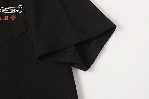 Chrome Hearts Short-Sleeve Black and White 9204