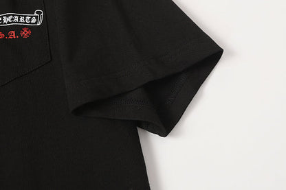 Chrome Hearts Short-Sleeve Black and White 9204