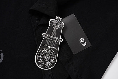 Chrome Hearts long-sleeved black and white 9022