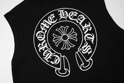 Chrome Hearts Black and White Vest 8301