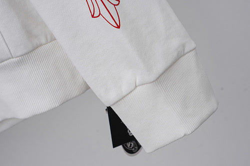 Chrome Hearts Hoodie in Black, White and Blue 3195