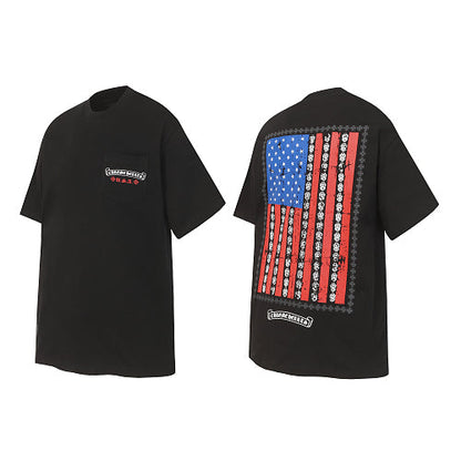 Chrome Hearts Short-Sleeve Black and White 9204
