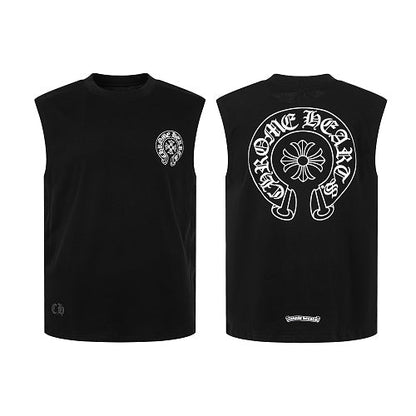 Chrome Hearts Black and White Vest 8301