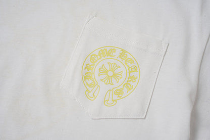 Chrome Hearts T-shirt, black and white, 9211