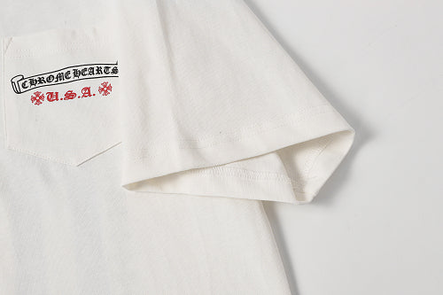 Chrome Hearts Short-Sleeve Black and White 9204