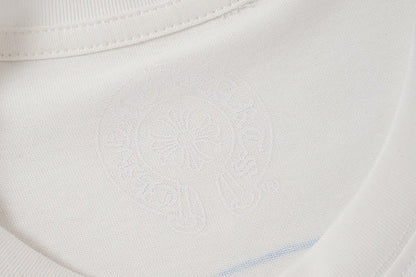 Chrome Hearts long-sleeved black and white 9022