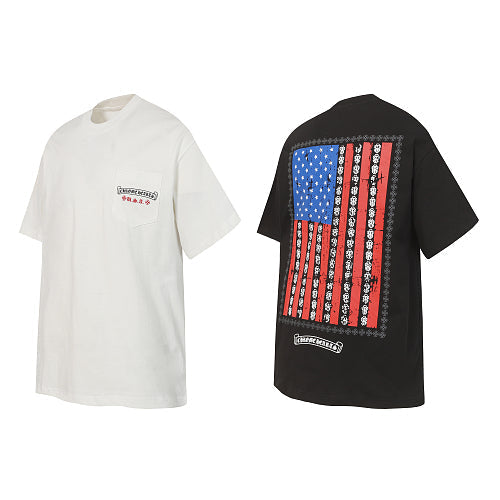 Chrome Hearts Short-Sleeve Black and White 9204