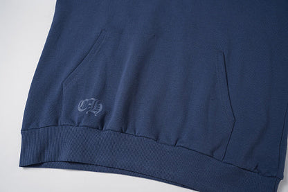 Chrome Hearts Hoodie in Black, White and Blue 3195