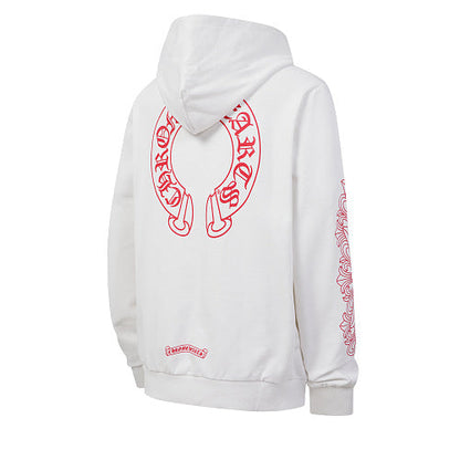 Chrome Hearts Hoodie in Black, White and Blue 3195
