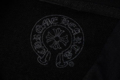 Chrome Hearts Hoodie in Black, White and Blue 3195