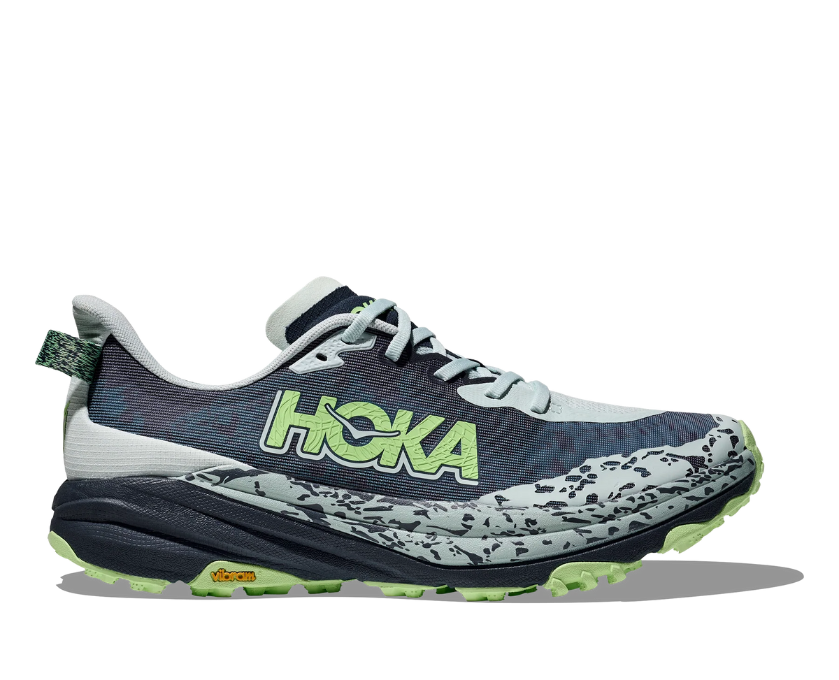 HOKA Speedgoat 6 Grey-Blue/Green