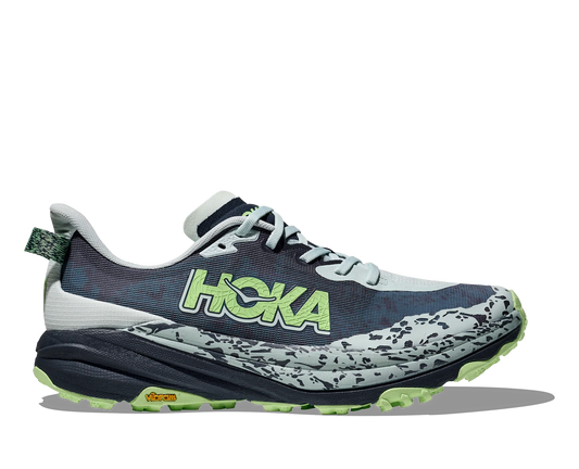 HOKA Speedgoat 6 Grey-Blue/Green