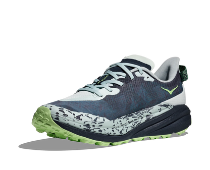 HOKA Speedgoat 6 Grey-Blue/Green