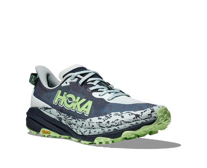 HOKA Speedgoat 6 Grey-Blue/Green