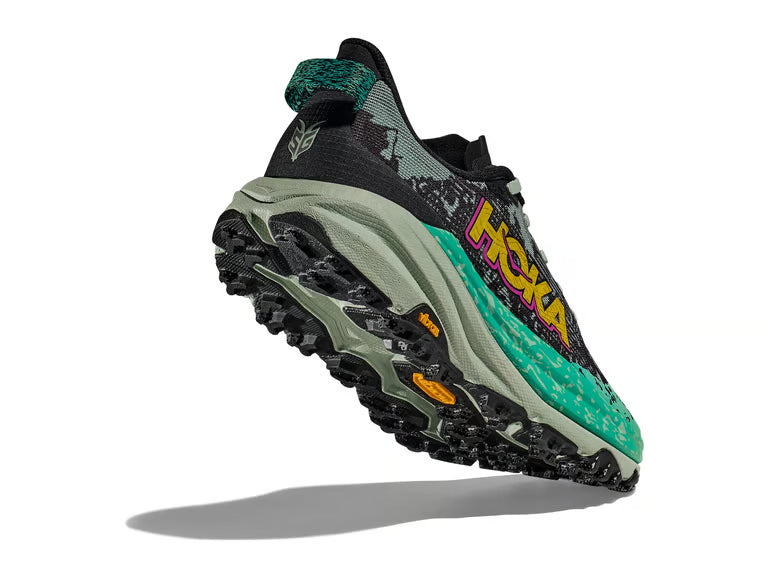 HOKA Speedgoat 6 Black/Green